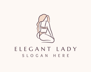 Adult Lady Lingerie logo design