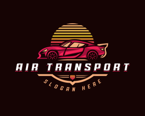 Car Transportation Garage logo design