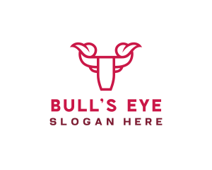 Buffalo Bull Horn logo design