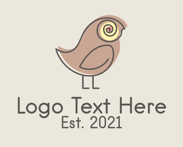 Bird logo example 1