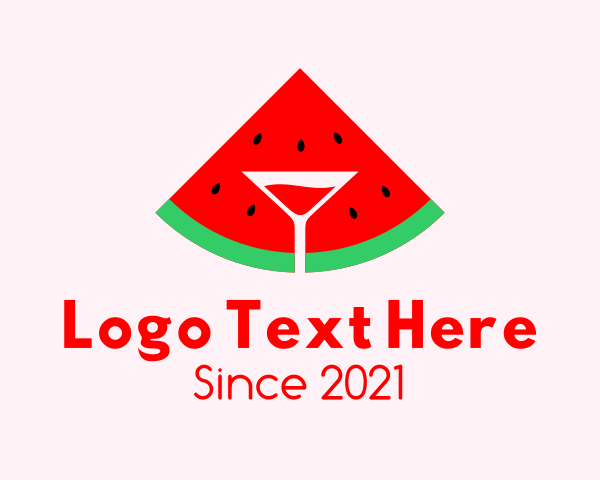 Watermelon Juice logo example 4