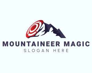 Mountain Target Adventure logo design