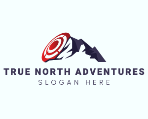 Mountain Target Adventure logo design