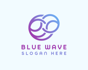 Wave Business Startup logo design