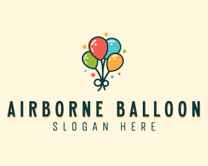 Balloon Party Celebration logo