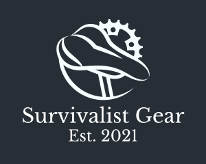 Bike Saddle Gear logo design