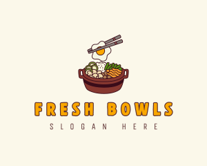 Asian Culinary Bowl logo design