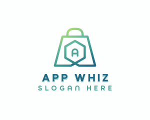 Online Shopping App logo design