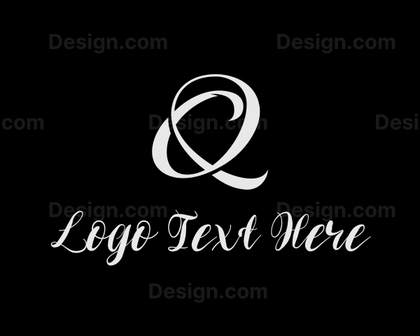 Generic Fashion Script Logo