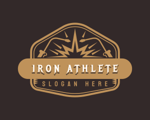 Ironwork Metal Welding  logo design