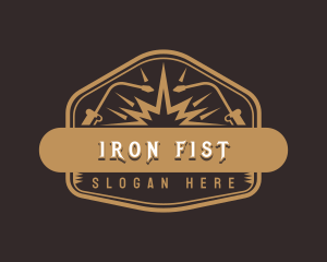 Ironwork Metal Welding  logo design