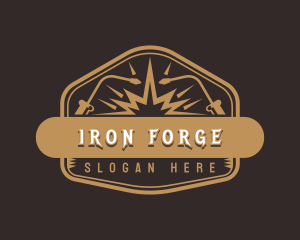 Ironwork Metal Welding  logo design