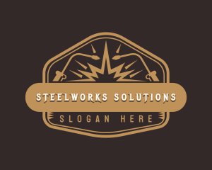 Ironwork Metal Welding  logo design