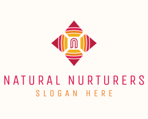 Organic Flower Boutique logo design