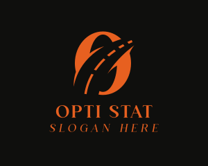 Orange Highway Letter O logo design