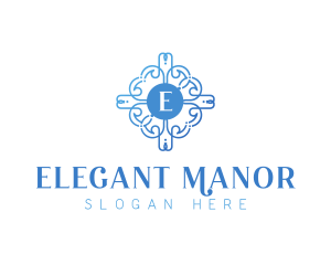 Elegant Beauty Wreath logo design