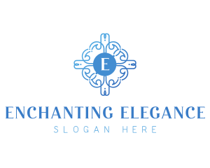 Elegant Beauty Wreath logo design