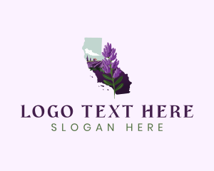 California Botanical Lavender  logo