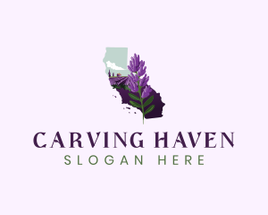 California Botanical Lavender  Logo