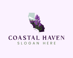 California Botanical Lavender  logo design