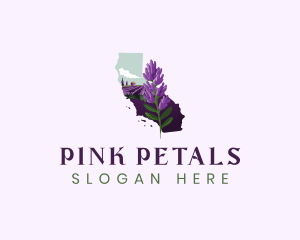 California Botanical Lavender  logo design