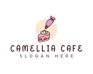 Piping Bag Cake logo design