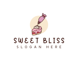 Piping Bag Cake logo design