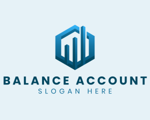 Finance Accounting Graph logo design