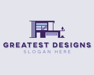 Contemporary Interior Designer logo design