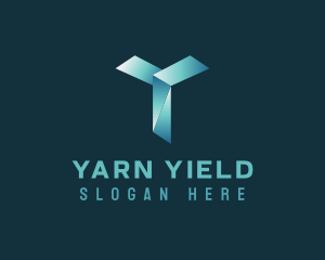 Gradient Startup Letter Y logo design