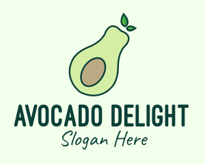 Organic Avocado Fruit logo