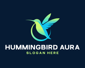 Hummingbird Avian Wildlife logo