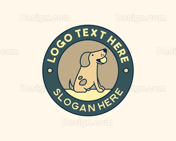 Dog Pet Veterinary Logo