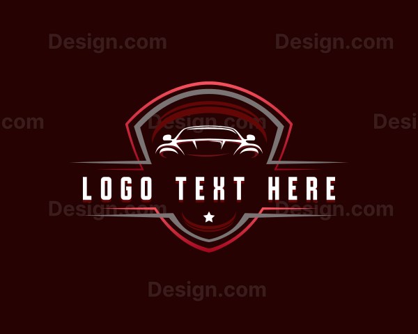 Race Car Detailing Logo