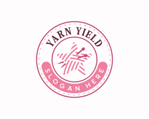 Yarn Ball Crochet logo design