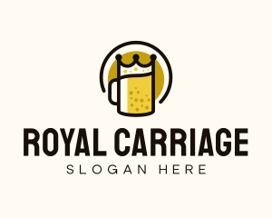 Royal Beer Badge logo design