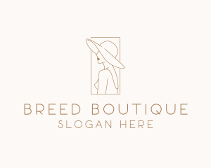 Fashion Hat Boutique logo design