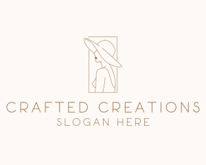 Fashion Hat Boutique logo design