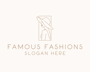 Fashion Hat Boutique logo design