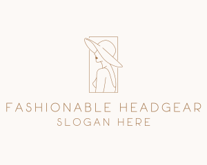 Fashion Hat Boutique logo design