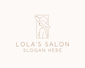 Fashion Hat Boutique logo design