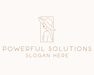 Fashion Hat Boutique logo design