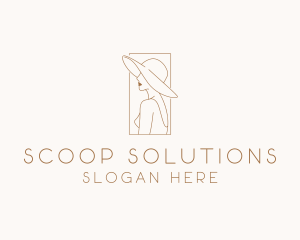 Fashion Hat Boutique logo design