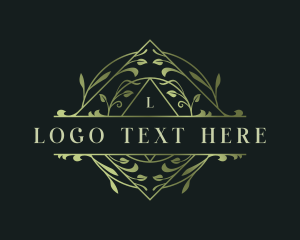 Elegant Stylish Garden Vine  Logo