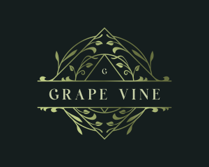 Elegant Stylish Garden Vine  logo design