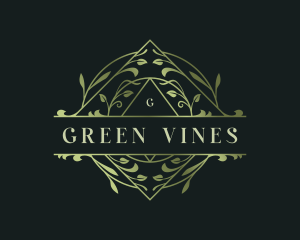 Elegant Stylish Garden Vine  logo design