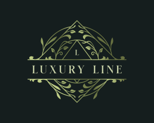 Elegant Stylish Garden Vine  logo design