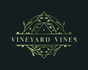 Elegant Stylish Garden Vine  logo design