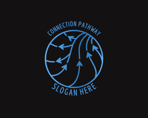 Arrow Sphere Connection logo
