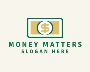 Financial Cash Currency logo design